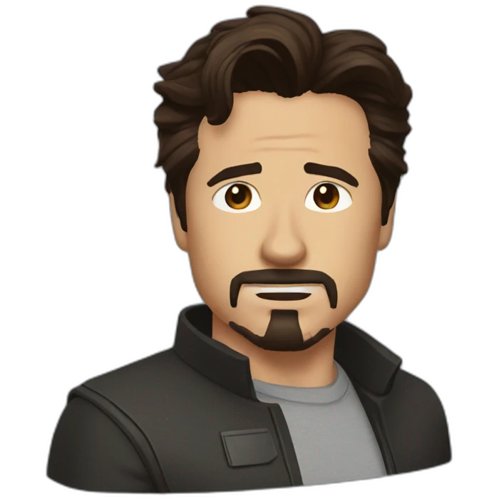 Tony Stark emoji