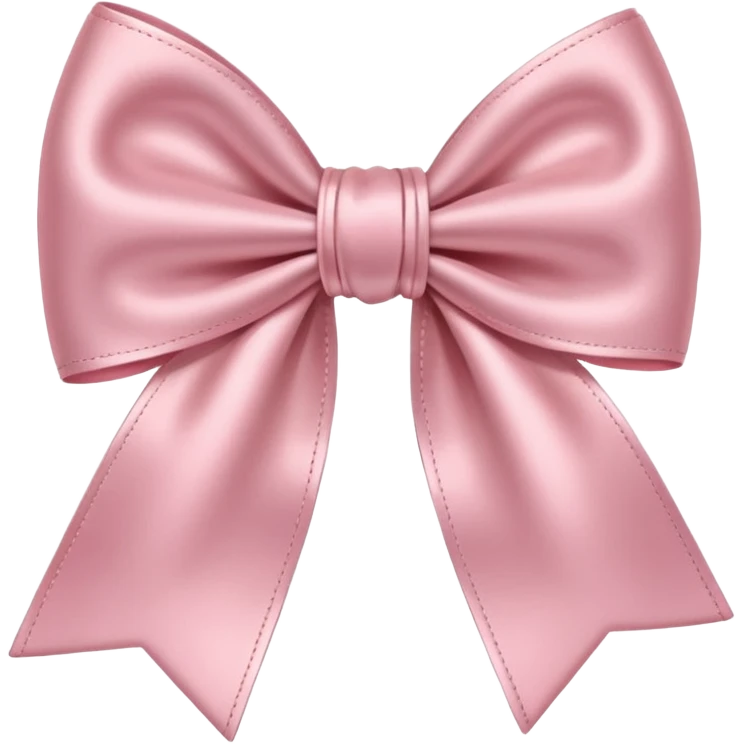 soft pibk bow emoji