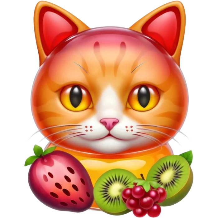Jelly/jam jar cat emoji