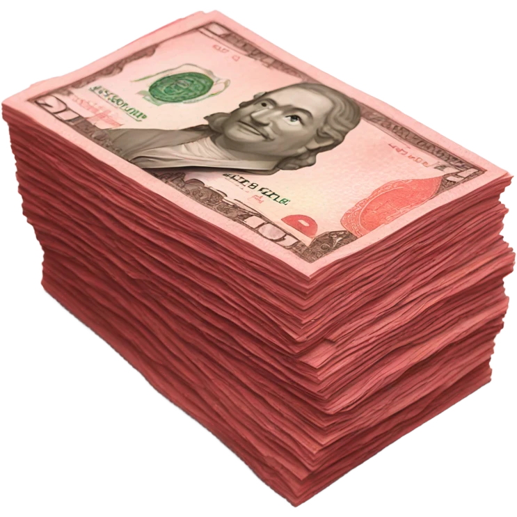 money red emoji