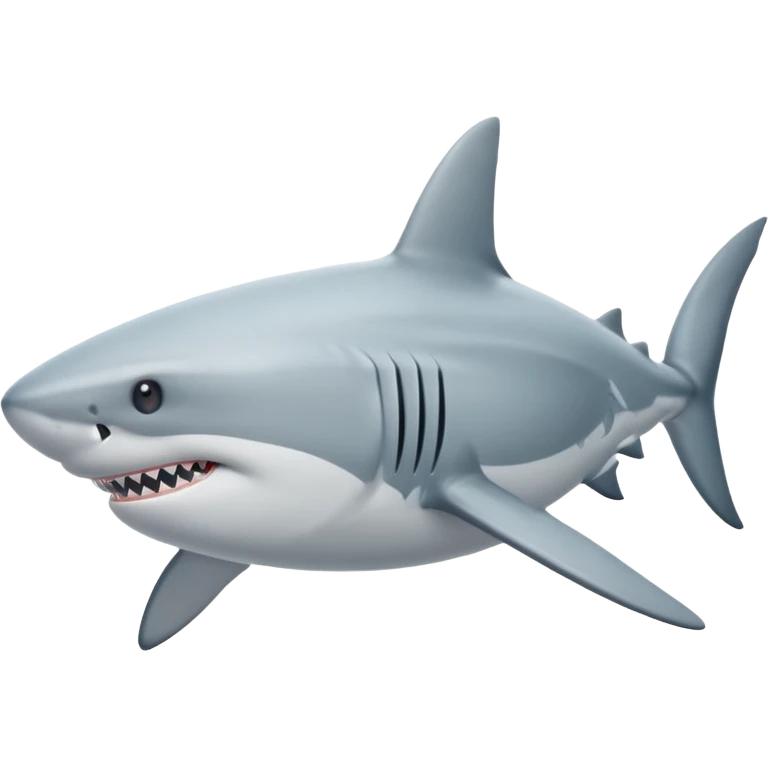 Shark upsidedown emoji