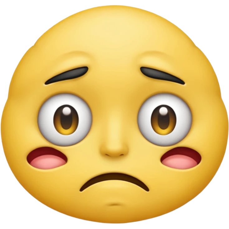 Emoji with eyebags emoji