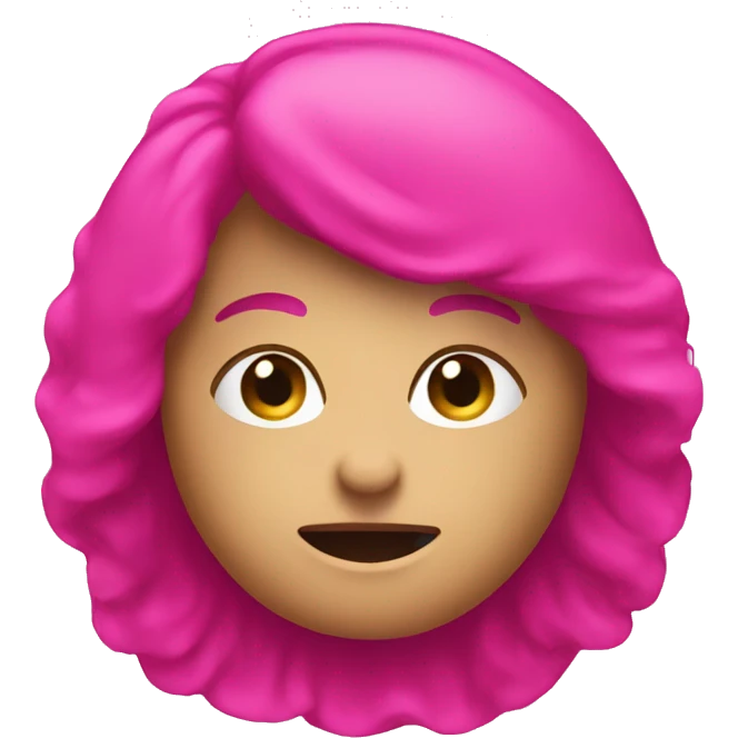 give me a hot pink color circle emoji emoji