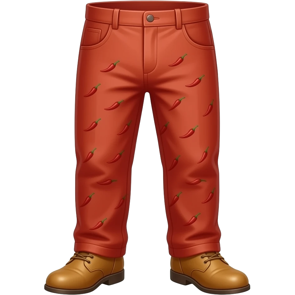 Slightly Spicy Pants emoji
