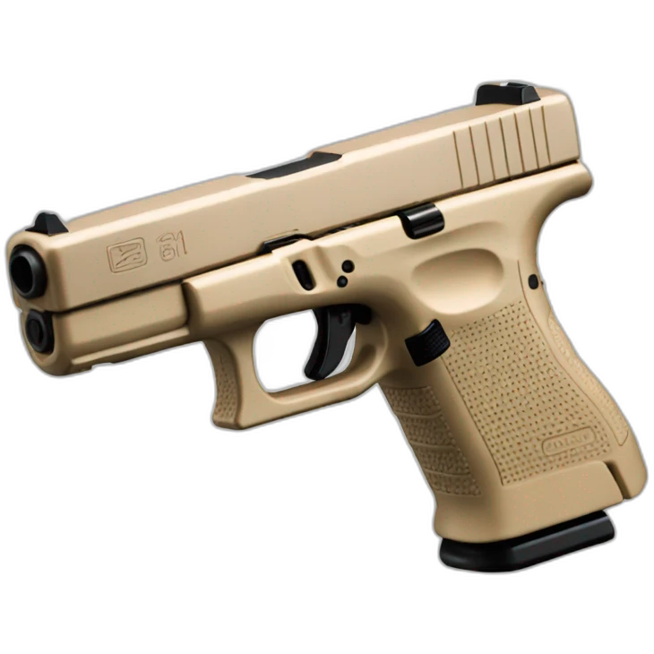 beige glock 17 emoji