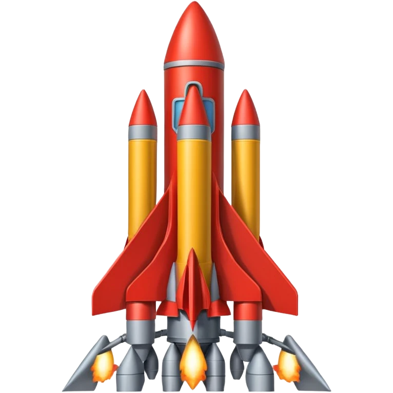 Multiple Rocket Launch System emoji