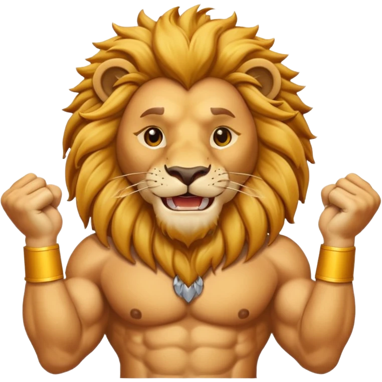 Lion gay emoji