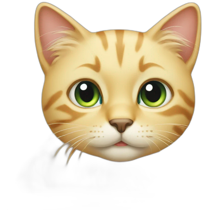 Blond cat emoji