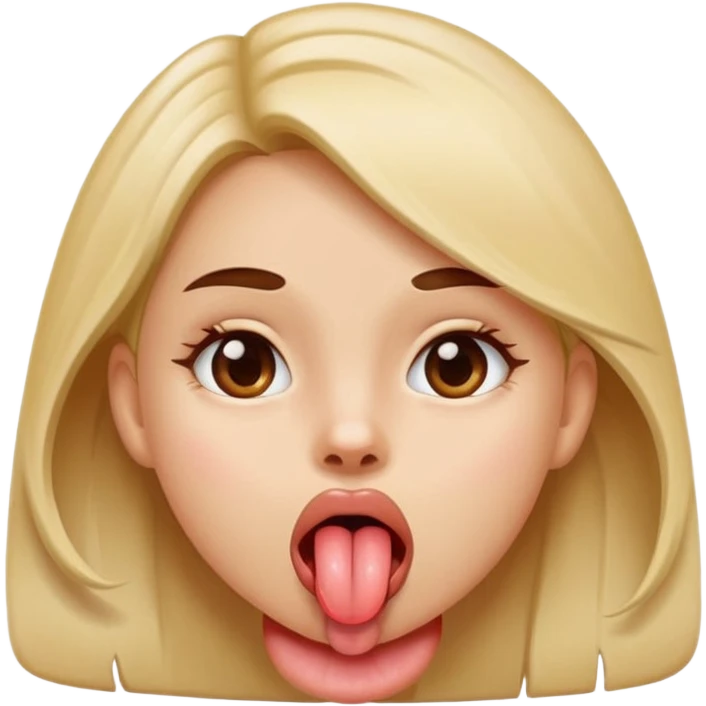 girl sticking out her tongue  emoji