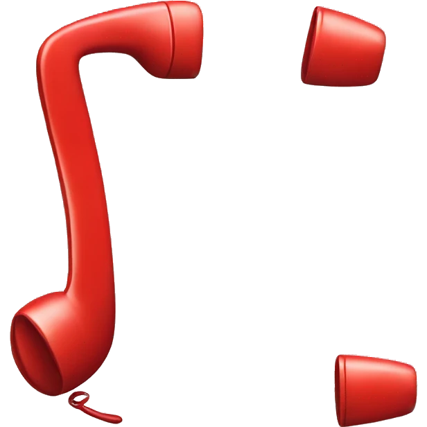 red phone emoji