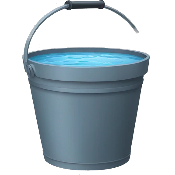 water bucket emoji