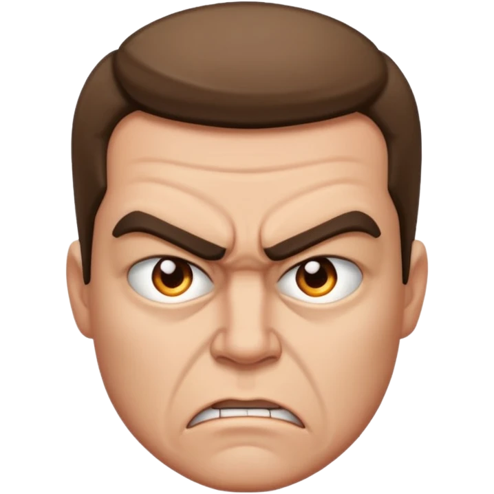 Pissed off emoji