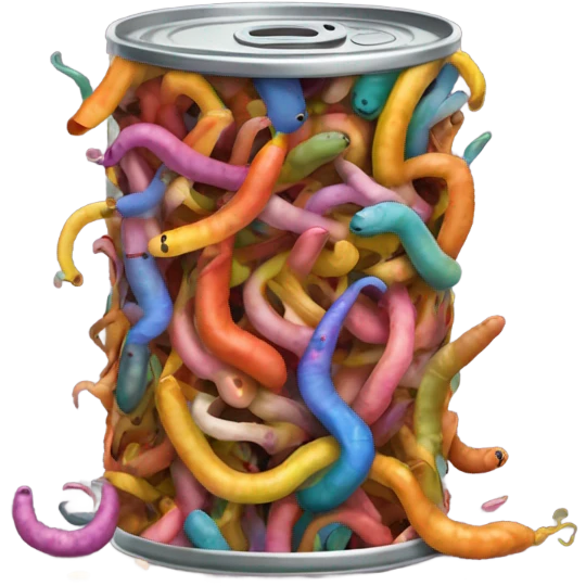 Can of worms  emoji