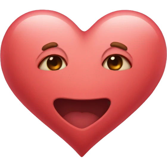 Love heart  emoji