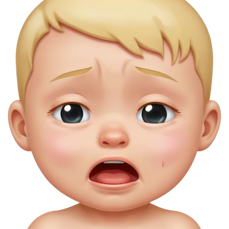 baby cry emoji