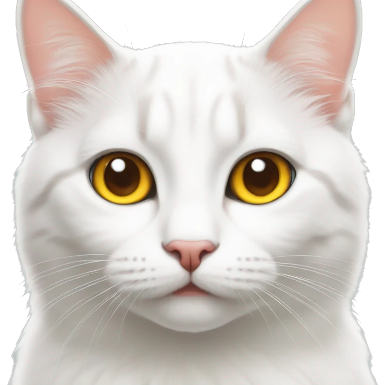 Heterochromia cat emoji