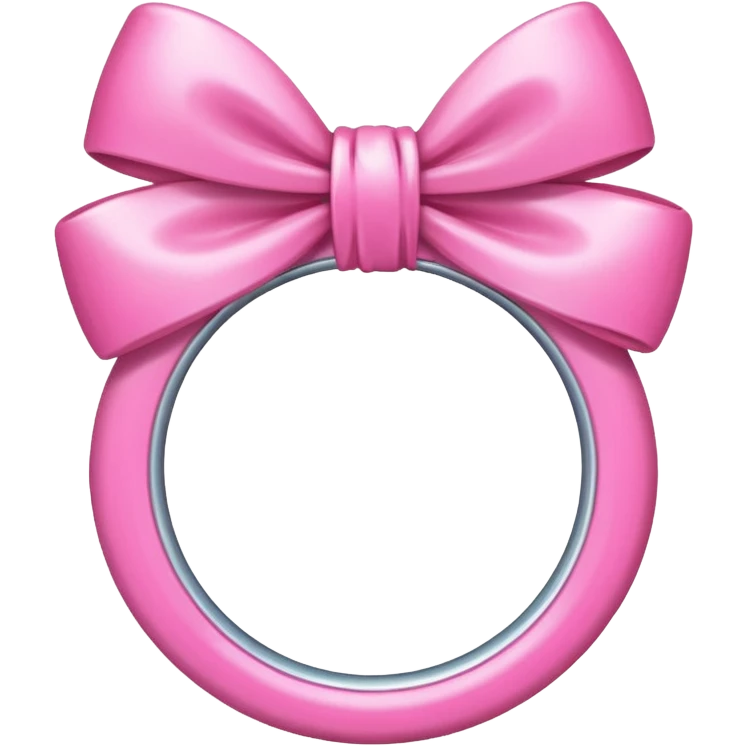 pink ring with pink bow emoji