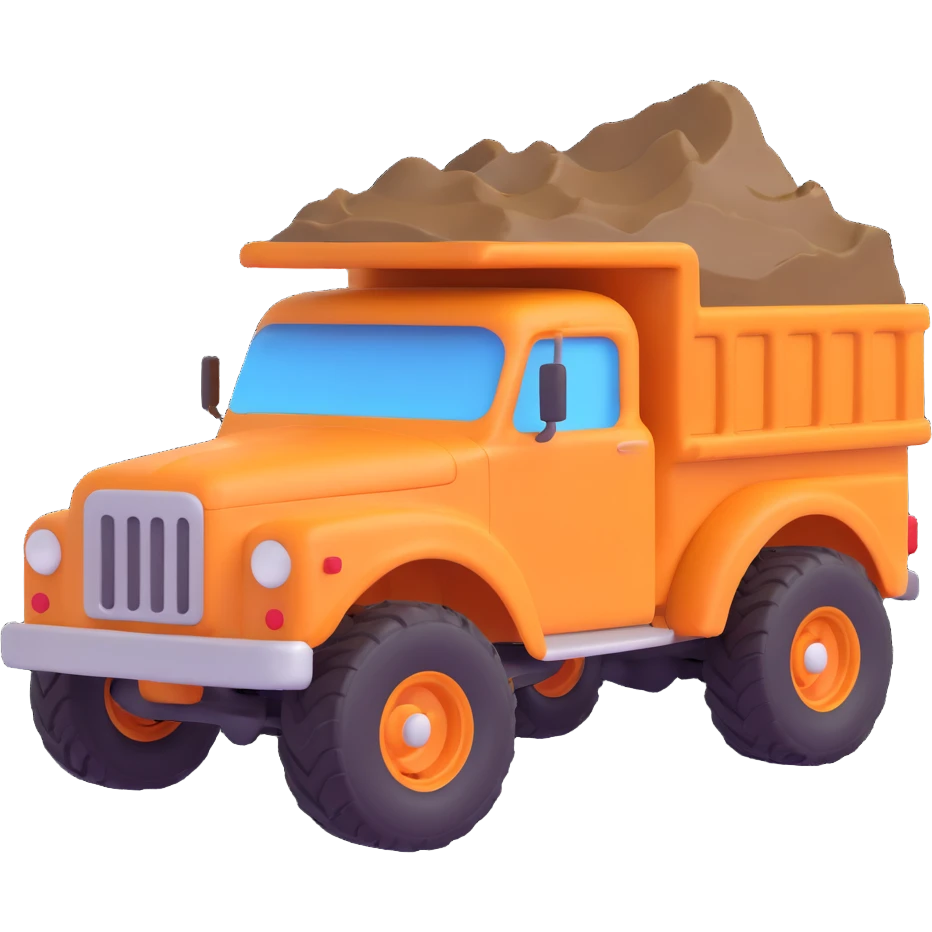 mud truck emoji