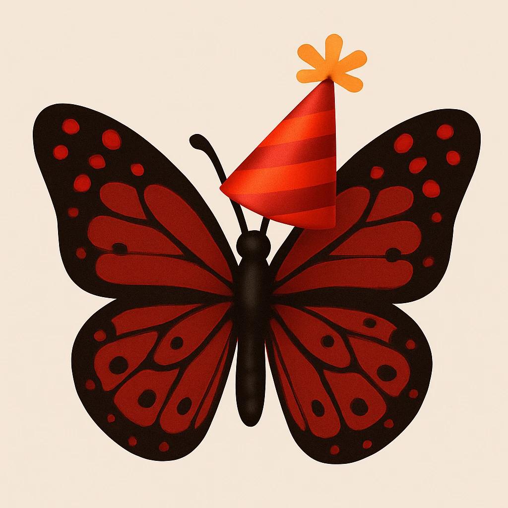 party hat emoji