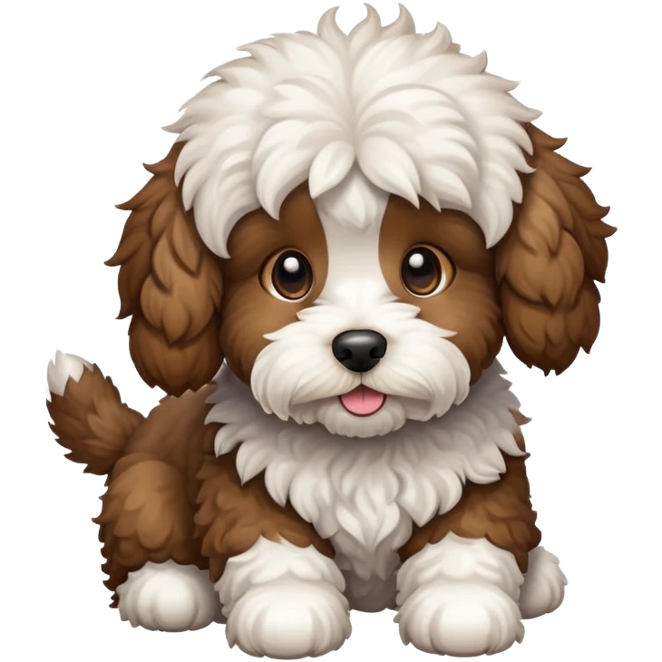 cockapoo dog emoji