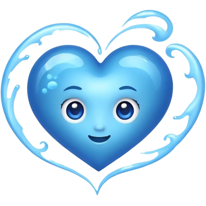 heart shape neptune emoji