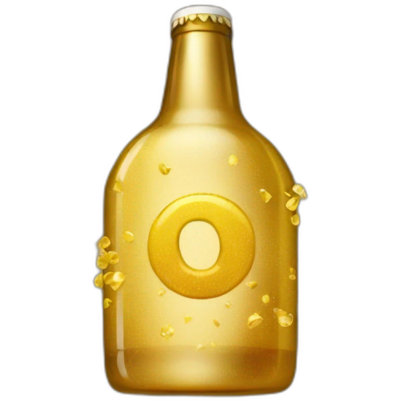 Letra R con una corona dorada emoji