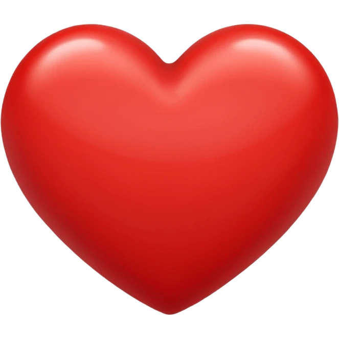 red heart emoji
