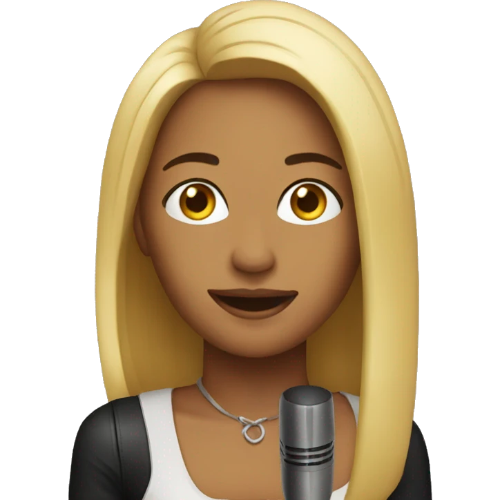 Singer  emoji