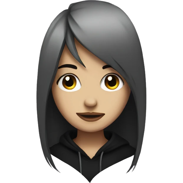 Emo girl  emoji