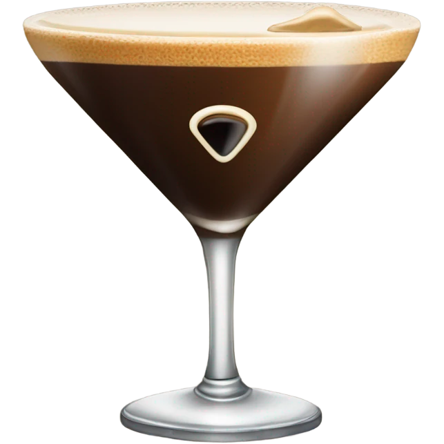 An expresso martini  emoji