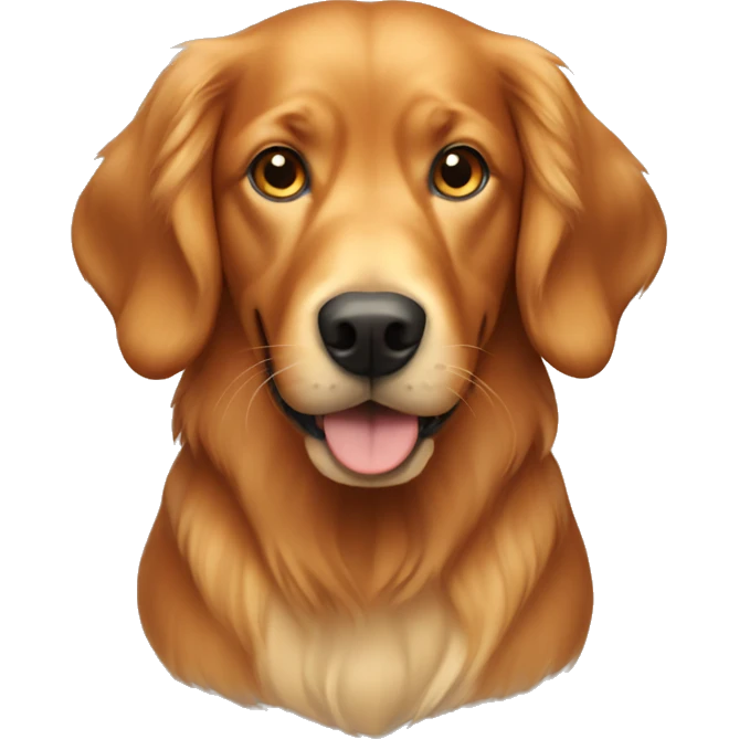 red-golden-retriever emoji
