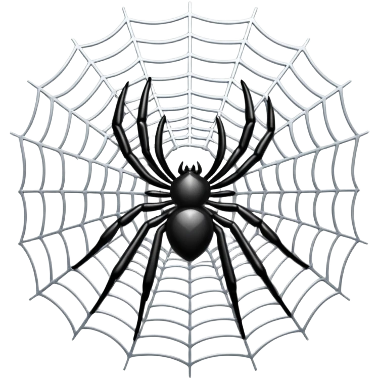 Internet spider web emoji