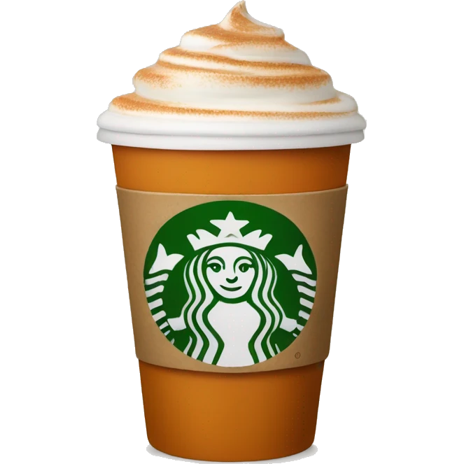 pumpkin spice latte emoji