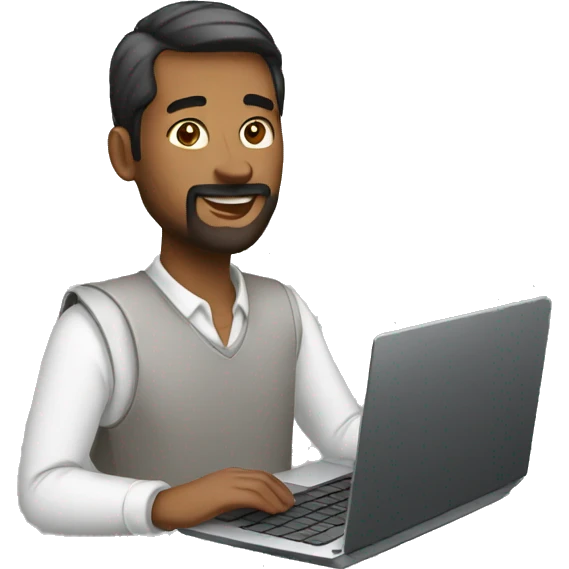 man with laptop emoji