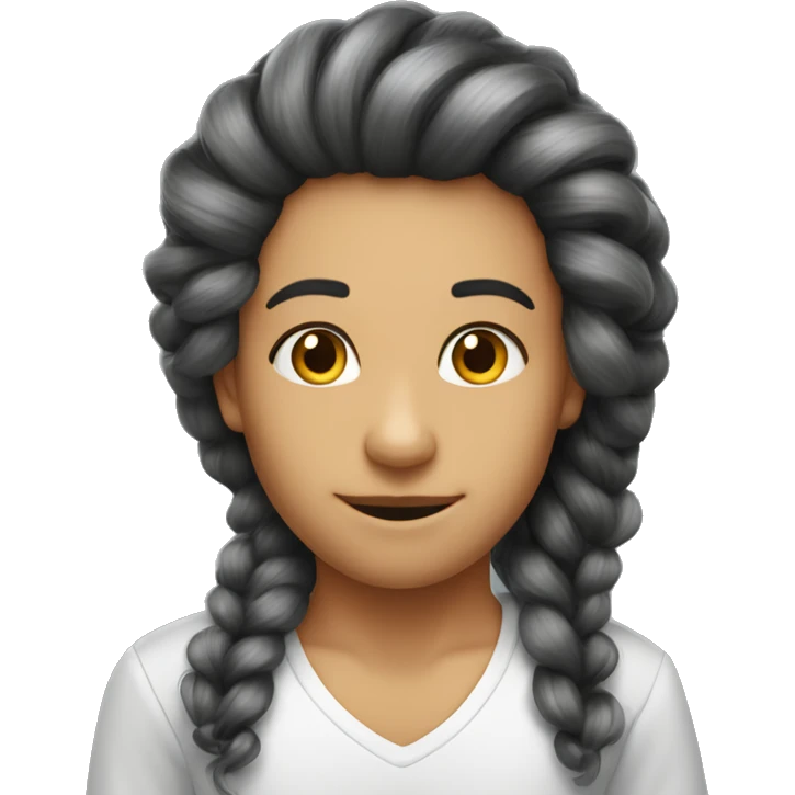 Bundles of hair, Brazilian emoji