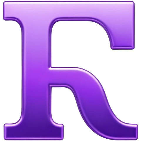 Purple “T” Letter  emoji