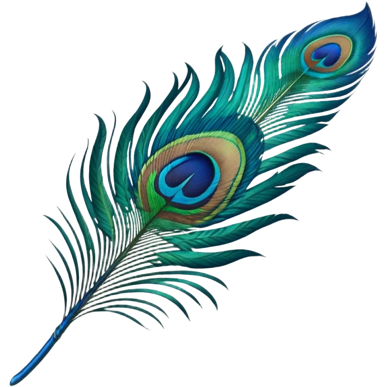 I need the single feather of peacock emoji