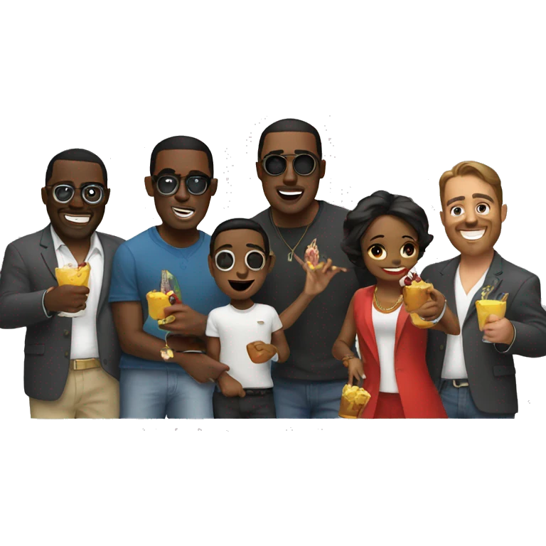 Diddy party emoji