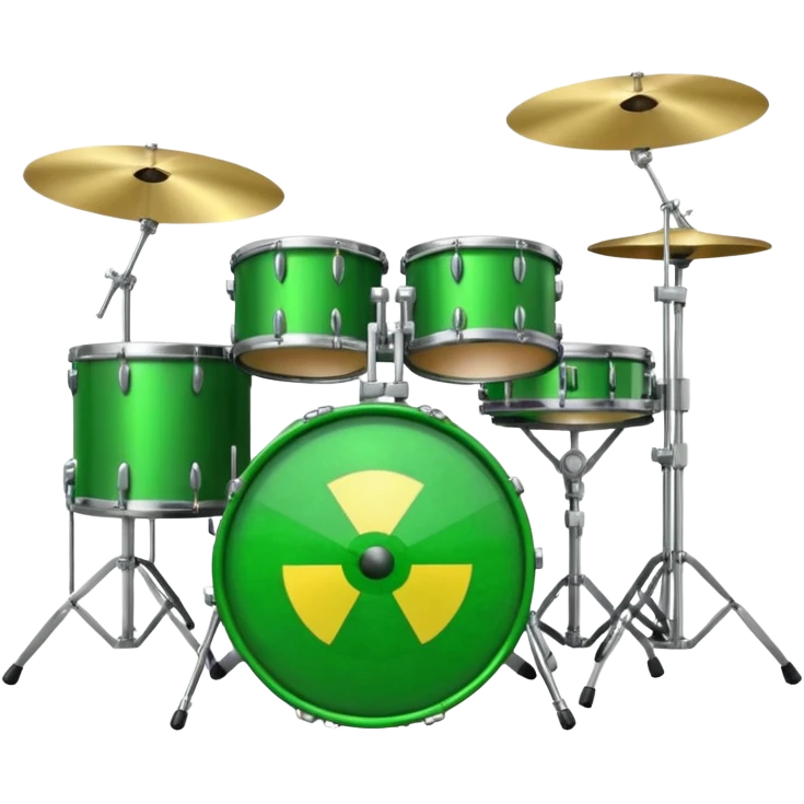 ☢️🥁 emoji