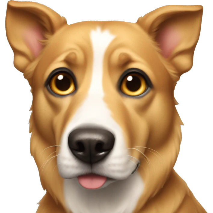 Super dog emoji