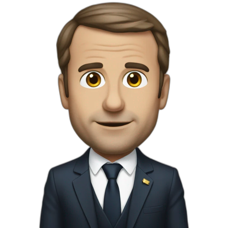 Emanuel Macron emoji