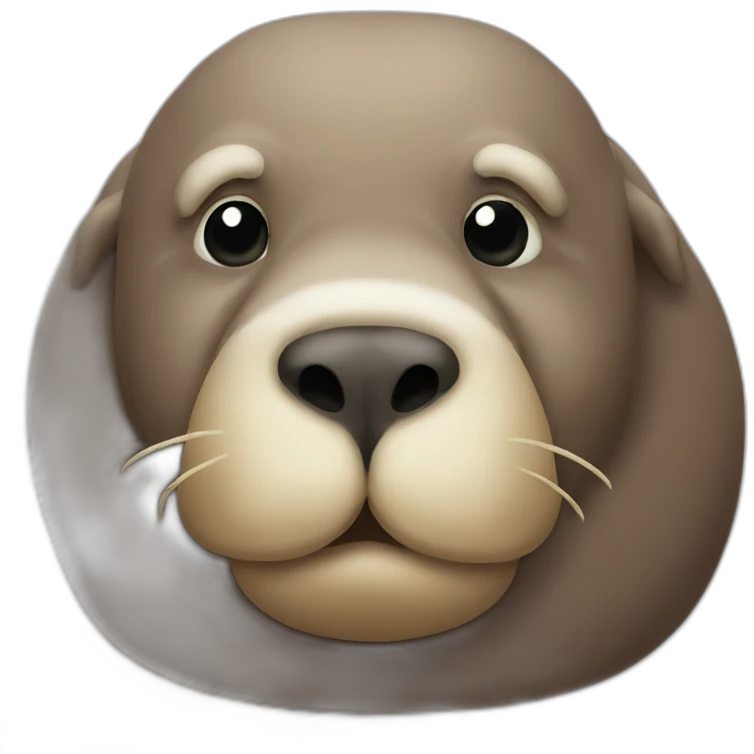 Walrus bear emoji