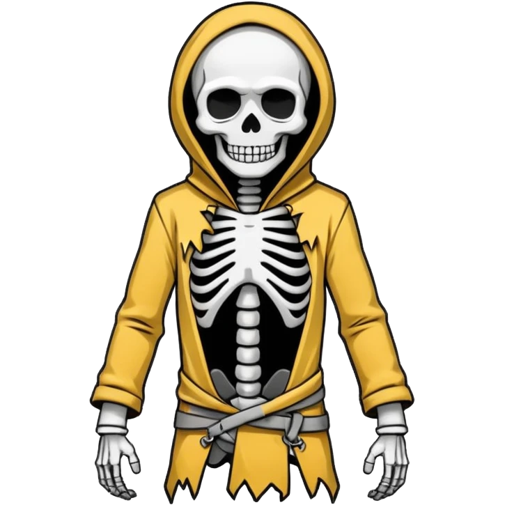 make a graffiti sticker that says STRAIGHT PSYCHO with a skeleton in a straight jacket emoji
