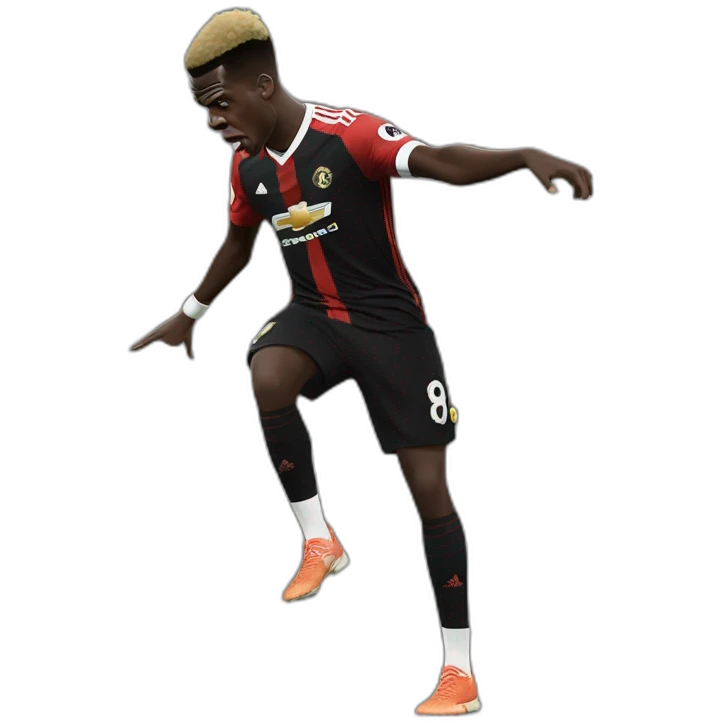 Paul Pogba qui dab emoji