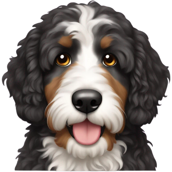 Bernedoodle emoji