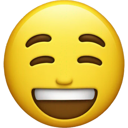 Funny little emoji man (yellow guy) emoji