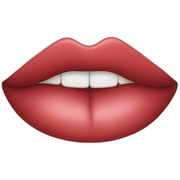 Lip bigger emoji