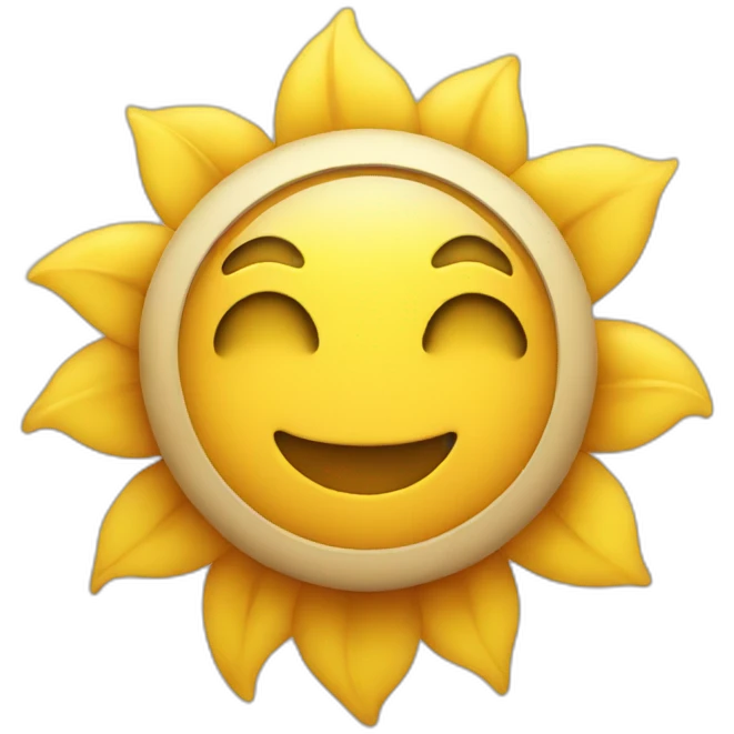 Soleil emoji