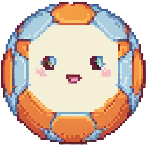 cute pastel blue soft baby ball toy emoji