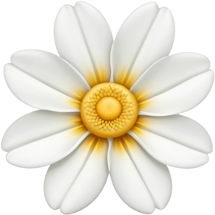 white flower emoji